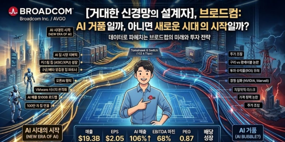 브로드컴 분석 노트 — AI 칩을 파는 회사가 왜 돈도 빌려주나